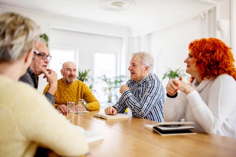 Seniors Meeting for a Club